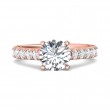 FlyerFit® 14K Pink Gold Encore Engagement Ring
