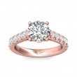 FlyerFit® 14K Pink Gold Encore Engagement Ring