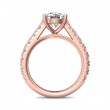 FlyerFit® 14K Pink Gold Encore Engagement Ring