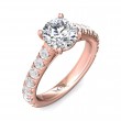 FlyerFit® 14K Pink Gold Encore Engagement Ring