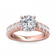 FlyerFit® 18K Pink Gold Encore Engagement Ring