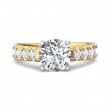 FlyerFit® 14K Yellow and 14K White Gold Encore Engagement Ring