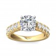 FlyerFit® 14K Yellow and 14K White Gold Encore Engagement Ring