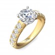 FlyerFit® 14K Yellow and 14K White Gold Encore Engagement Ring
