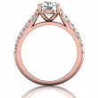 FlyerFit® 14K Pink Gold Encore Engagement Ring