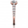 FlyerFit® 14K Pink Gold Encore Engagement Ring