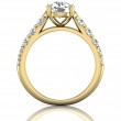 FlyerFit® 14K Yellow Gold Encore Engagement Ring