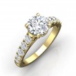 FlyerFit® 14K Yellow Gold Encore Engagement Ring