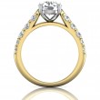 FlyerFit® 14K Yellow and 14K White Gold Encore Engagement Ring