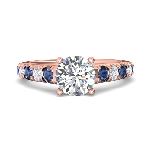 FlyerFit&reg; 14K Pink Gold Encore Engagement Ring