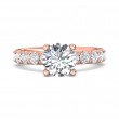 FlyerFit® 14K Pink Gold Encore Engagement Ring