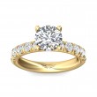 FlyerFit® 14K Yellow Gold Encore Engagement Ring