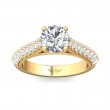 FlyerFit® 18K Yellow Gold Encore Engagement Ring