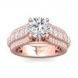 FlyerFit® 14K Pink Gold Encore Engagement Ring