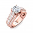 FlyerFit® 14K Pink Gold Encore Engagement Ring