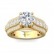FlyerFit® 18K Yellow Gold Encore Engagement Ring