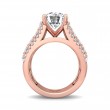 FlyerFit® 14K Pink Gold Encore Engagement Ring