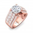 FlyerFit® 14K Pink Gold Encore Engagement Ring
