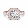 FlyerFit® 18K Pink Gold Encore Engagement Ring