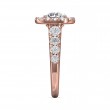 FlyerFit® 18K Pink Gold Encore Engagement Ring