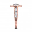 FlyerFit® 14K Pink Gold Encore Engagement Ring