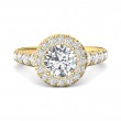 FlyerFit® 14K Yellow Gold Encore Engagement Ring
