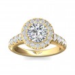 FlyerFit® 14K Yellow Gold Encore Engagement Ring