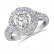 FlyerFit® 14K White Gold Encore Engagement Ring