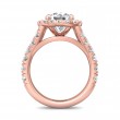 FlyerFit® 18K Pink Gold Encore Engagement Ring