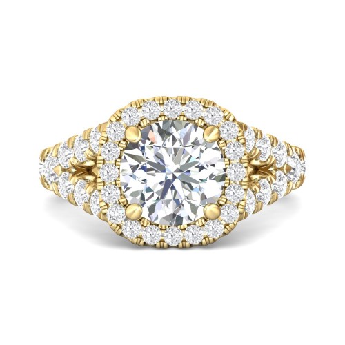 FlyerFit&reg; 14K Yellow Gold Encore Engagement Ring