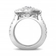 FlyerFit® Platinum Encore Engagement Ring