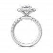 FlyerFit® Platinum Encore Engagement Ring