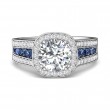 FlyerFit® Platinum Encore Engagement Ring