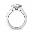 FlyerFit® Platinum Encore Engagement Ring