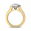 FlyerFit® 14K Yellow and 14K White Gold Encore Engagement Ring