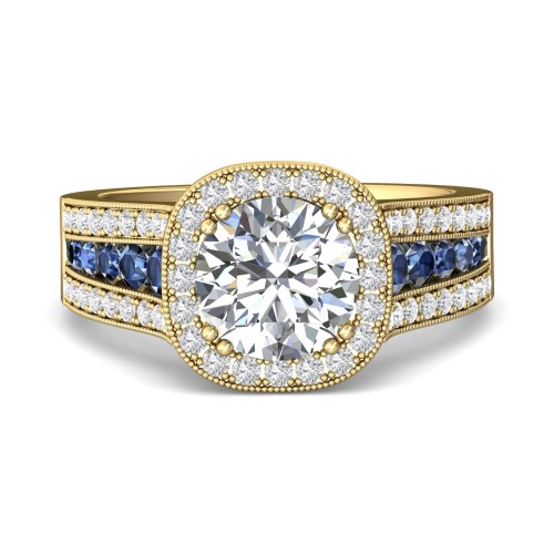 FlyerFit&reg; 14K Yellow Gold Encore Engagement Ring