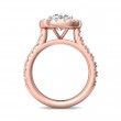 FlyerFit® 18K Pink Gold Encore Engagement Ring