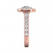 FlyerFit® 18K Pink Gold Encore Engagement Ring