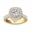 FlyerFit® 14K Yellow Gold Encore Engagement Ring