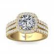 FlyerFit® 14K Yellow Gold Encore Engagement Ring