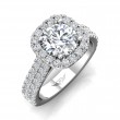 FlyerFit® 14K White Gold Encore Engagement Ring