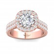 FlyerFit® 14K Pink Gold Encore Engagement Ring