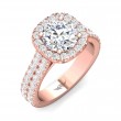 FlyerFit® 14K Pink Gold Encore Engagement Ring