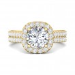 FlyerFit® 18K Yellow Gold Encore Engagement Ring