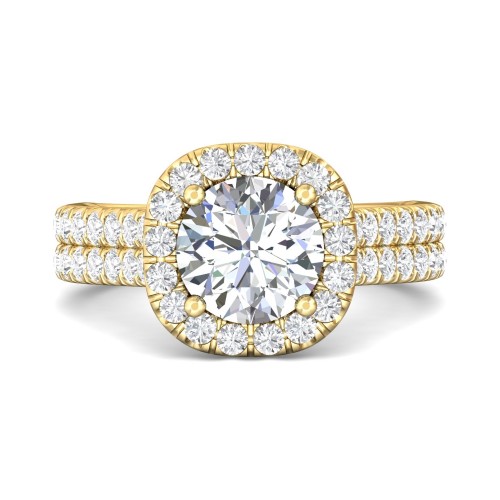 FlyerFit&reg; 14K Yellow Gold Encore Engagement Ring