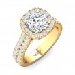 FlyerFit® 18K Yellow Gold Encore Engagement Ring