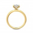 FlyerFit® 14K Yellow Gold Solitaire Engagement Ring