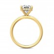 FlyerFit® 14K Yellow Gold Solitaire Engagement Ring