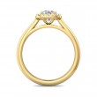 FlyerFit® 14K Yellow Gold Solitaire Engagement Ring