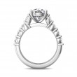 FlyerFit® Platinum Encore Engagement Ring